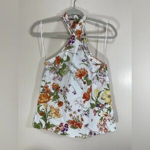 J. Crew Halter Top in Ratti Tropical Floral Women’s Size XS